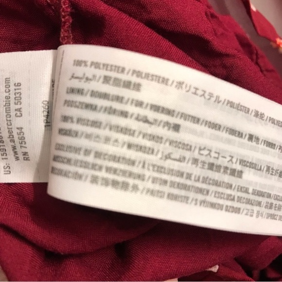 Abercrombie & Fitch Floral Jumper size 8 - Picture 15 of 16